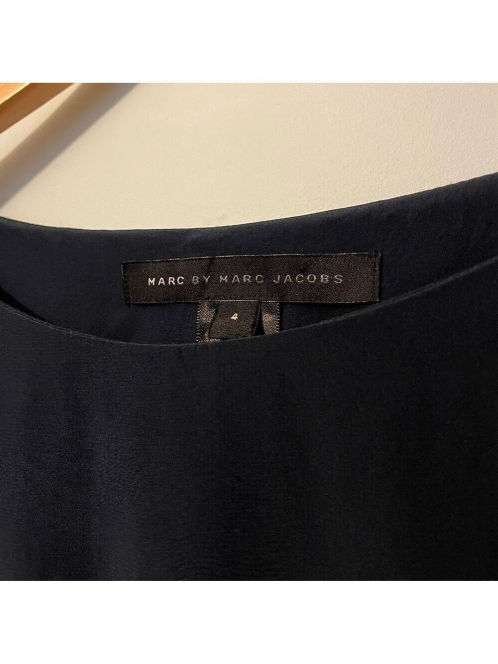 Marc by Marc Jacobs Dress Navy & Black Size 4 - Picture 4 of 12